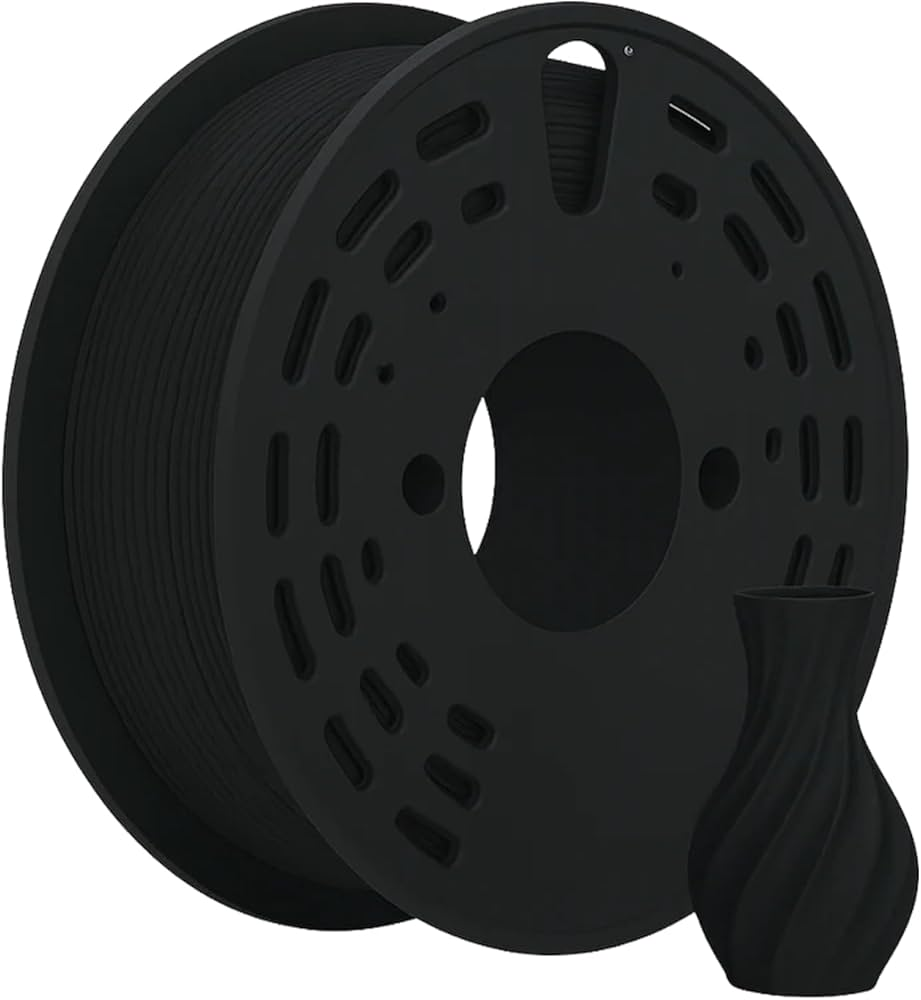 Premium HS PLA+ Black Filament 1.75mm